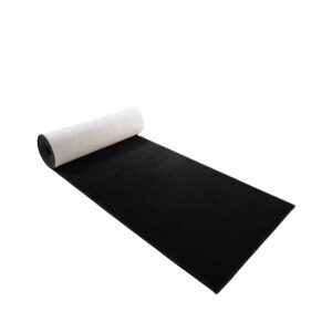 Black Carpet Runner - 1.2m x 12.0m