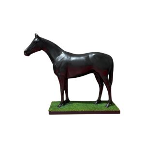 Life Size Black Horse