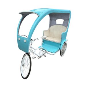 Blue Pedicab Prop