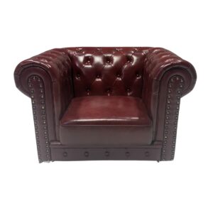 Single Chesterfield - Red