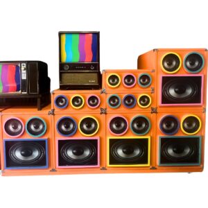 Giant Speaker Wall - Left