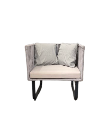 Bola Lounge - Dove Grey - Single Seater - Image 2