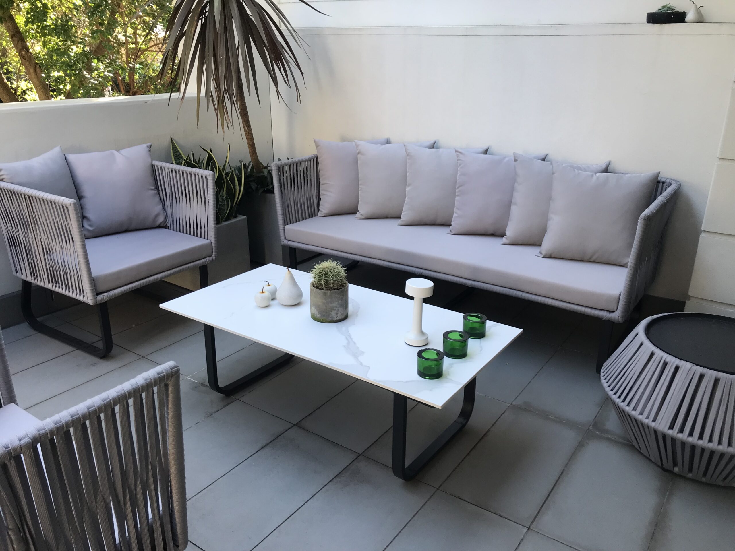 Bola Lounge - Dove Grey - Single Seater - Image 3
