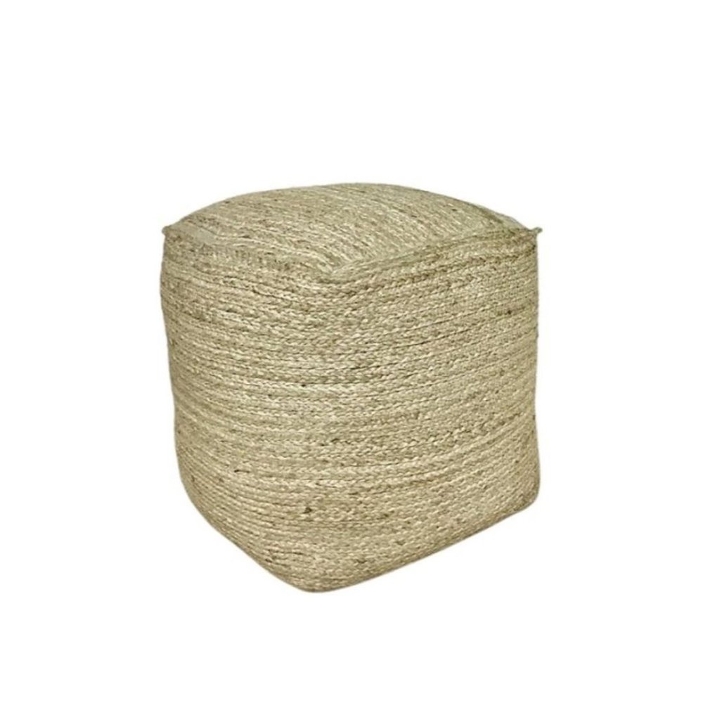 Jute Ottoman