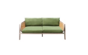 Luka Lounge - Velvet Moss Green