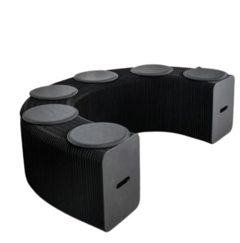 Melodeon Bench - Black