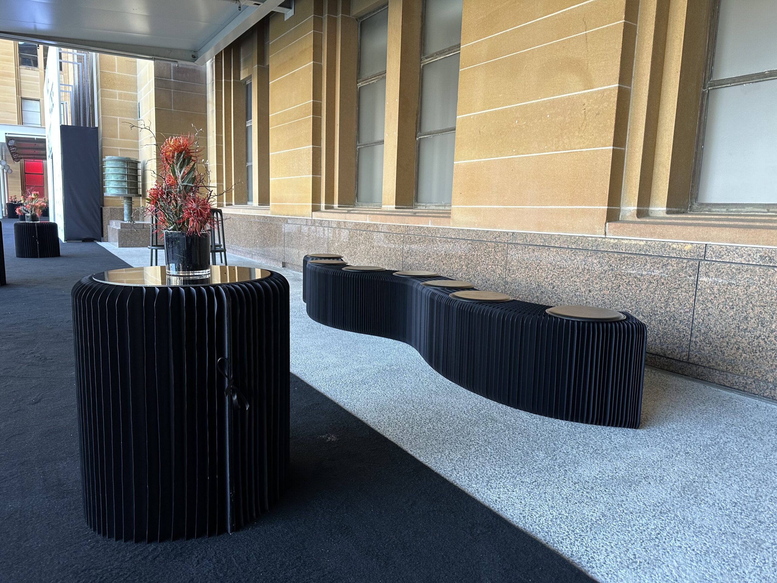 Melodeon Bench - Black - Image 3