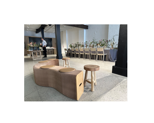 Melodeon Bench - Natural - Image 9