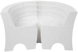 Melodeon Lounge-Couch - White