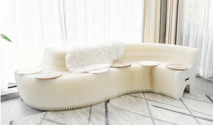 Melodeon Lounge-Couch - White - Image 2