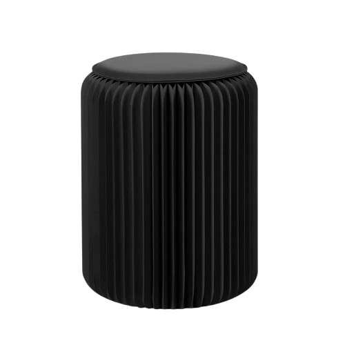 Melodeon Ottoman - Black