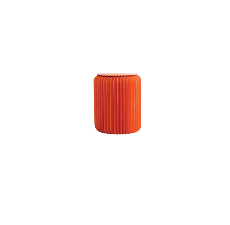 Melodeon Ottoman - Orange - Image 2
