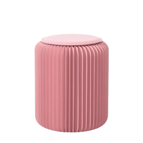 Melodeon Ottoman - Pink