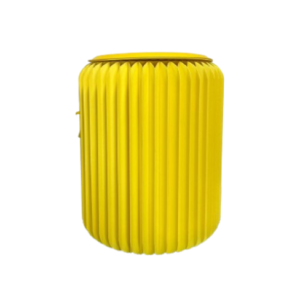 Melodeon Ottoman - Yellow